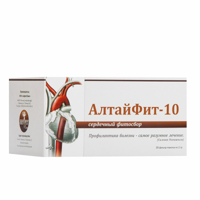 Фитосбор "Алтайфит №10" Сердечный